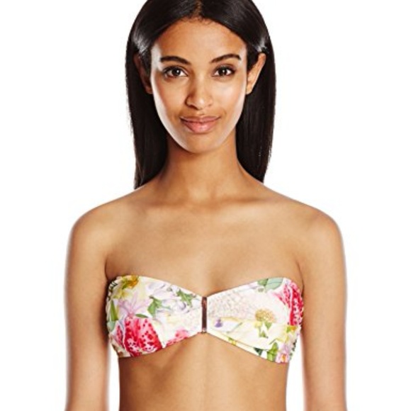 Ted Baker Encyclopedia Bandeau Swim Bikini Top - Picture 2 of 7
